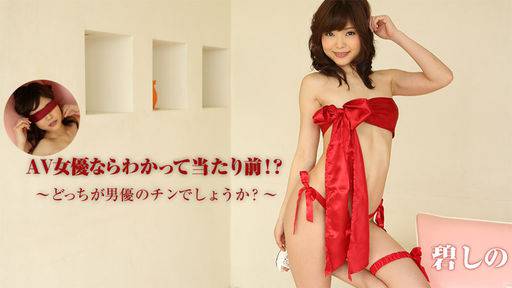 碧しの – AV女優ならわかって当たり前！？～どっちが男優のチンでしょうか？～