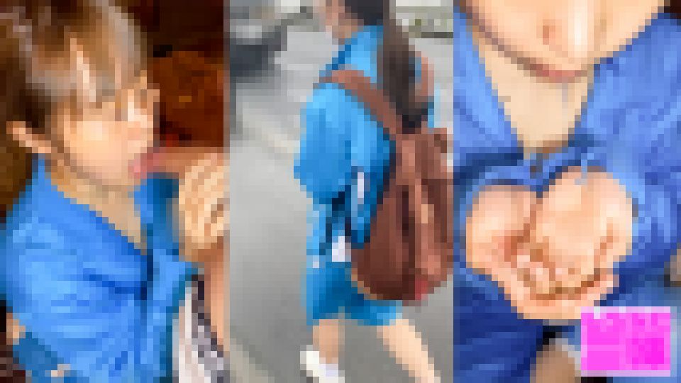 『個人撮影 削除注意』ぐ～かわロリロリJC2ゆなちゃんの恥じらいフェラ！！　JC ゆな
