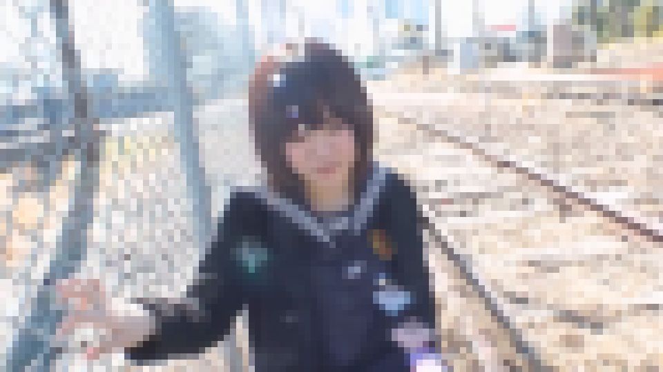 GIRLS&BOUGA ！田舎JKりりちゃん登場！可愛いお尻とダークネスえっちな雰囲気の制服姿で露出＆忘我地方巡業中！　りり