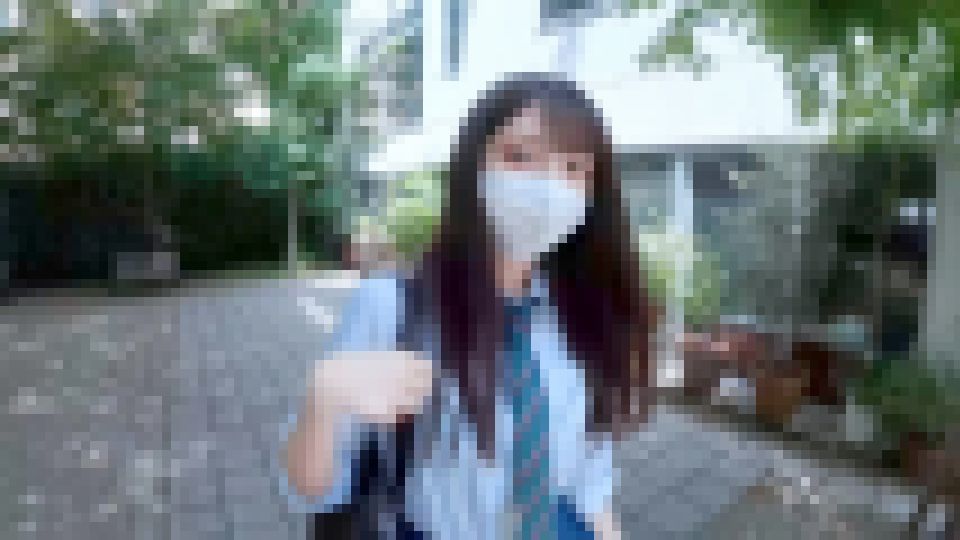 【本物無加工美女】”事務所スカウト殺到”の超正統派18歳美女にピル無し2連生中出し。制服姿で出演　約90分間の高画質撮影希少映像。　ひまり